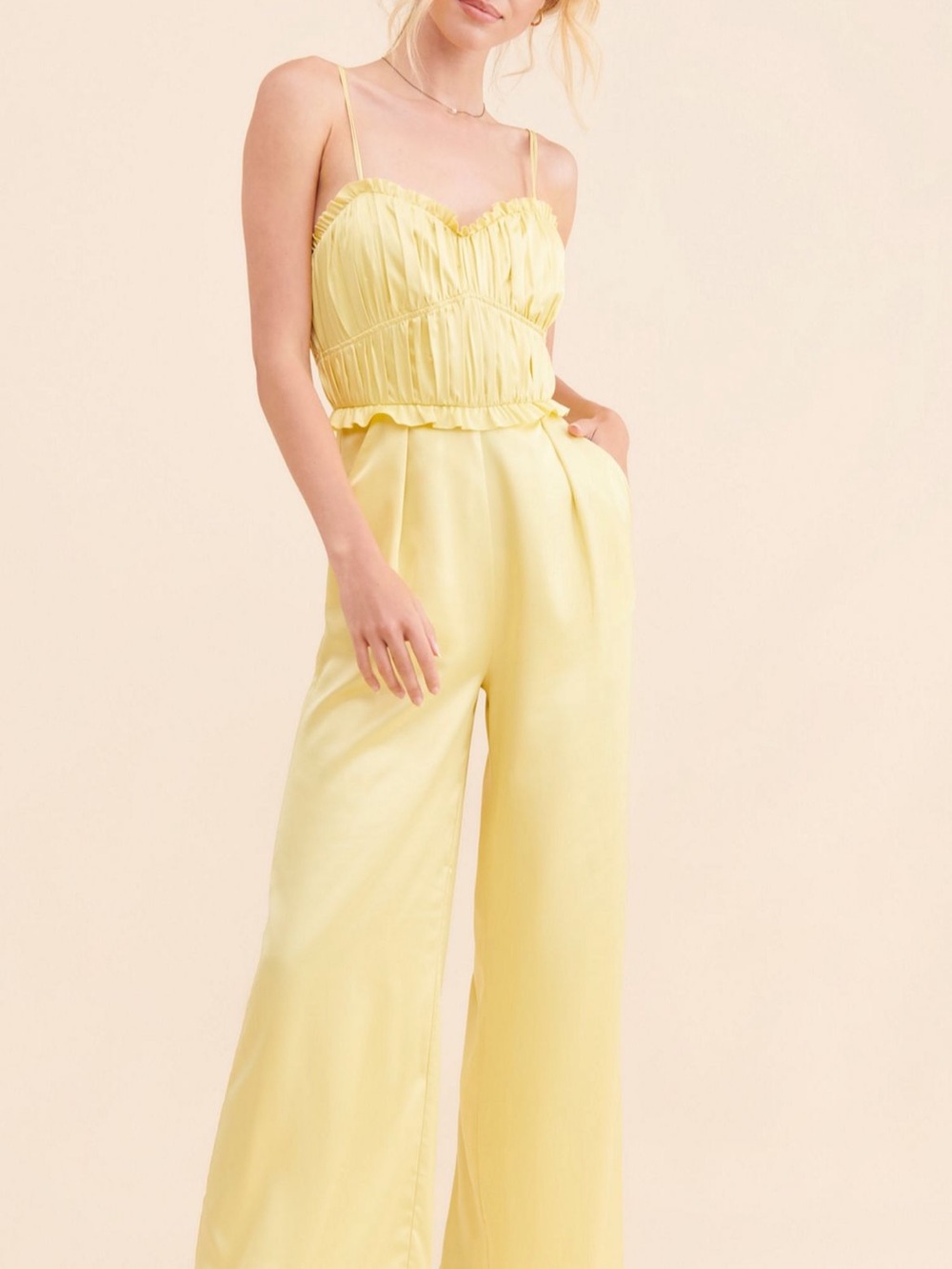Saint Armont Celeste Wide Leg Jumpsuit